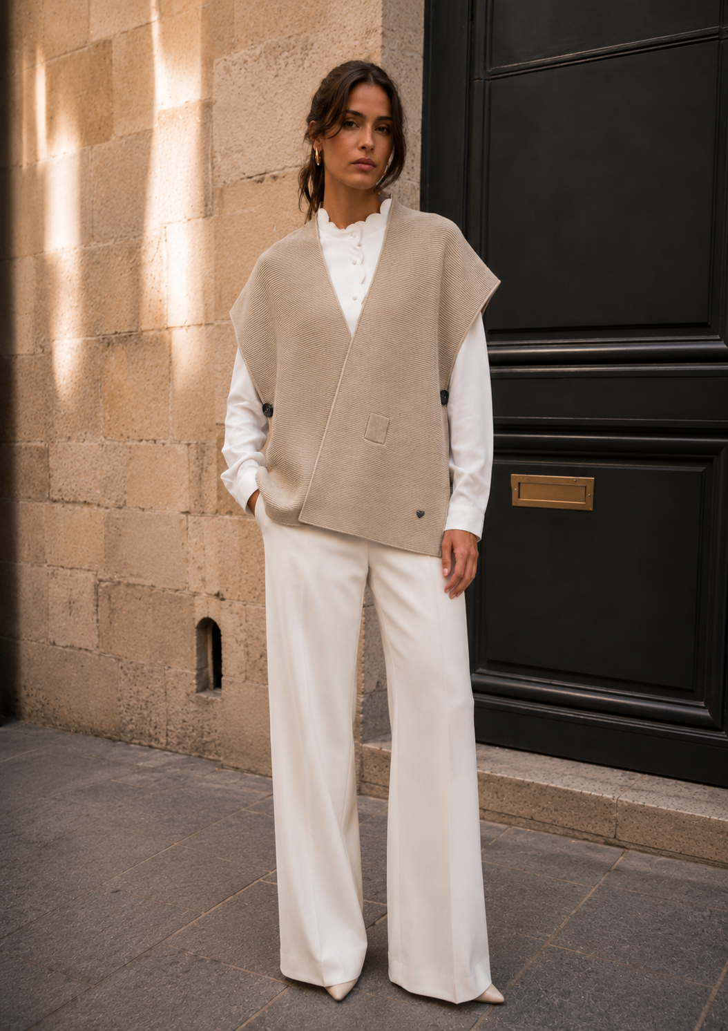 Poncho Fengo Beige - Zuya Autumn 26